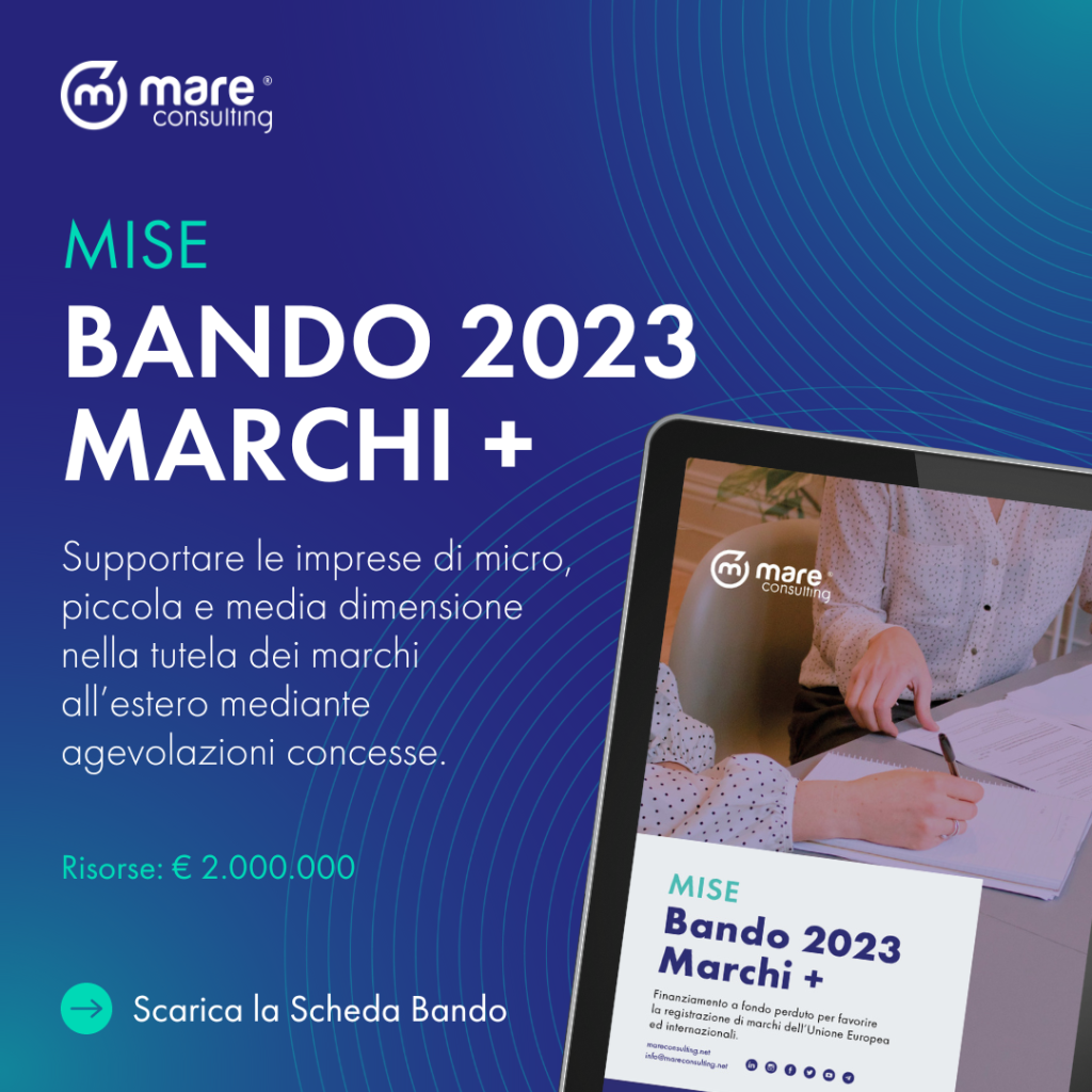 Bando 2023 Marchi